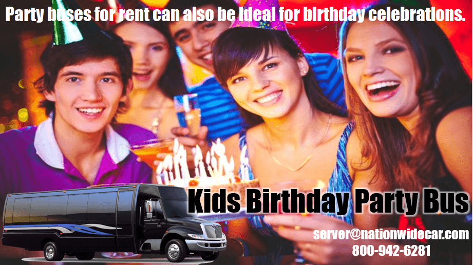 Kids Party Bus for Birthday