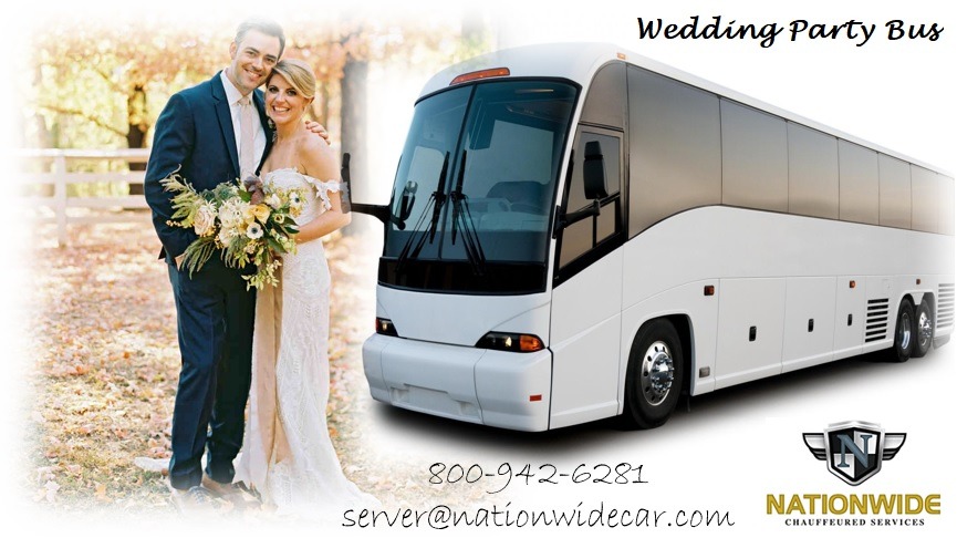 Wedding Party Bus Rental
