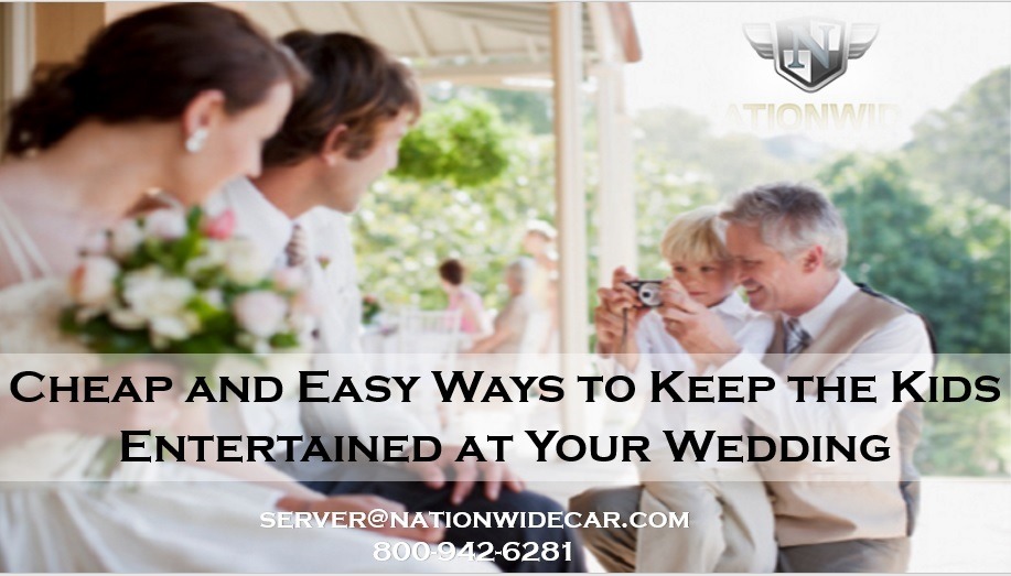 Cheap And Easy Ways To Keep The Kids Entertained At Your Wedding