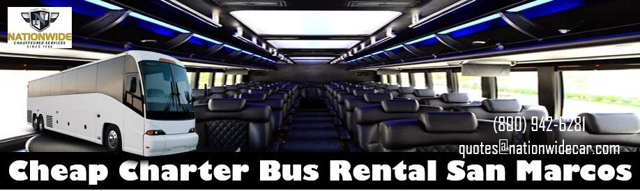 Coach Bus Rental San Marcos