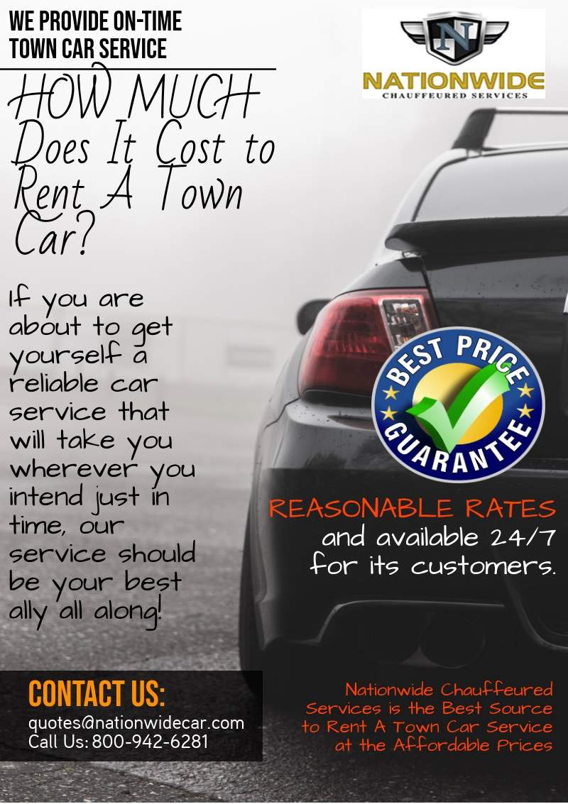 How Much Does It Cost to Rent A Town Car Service