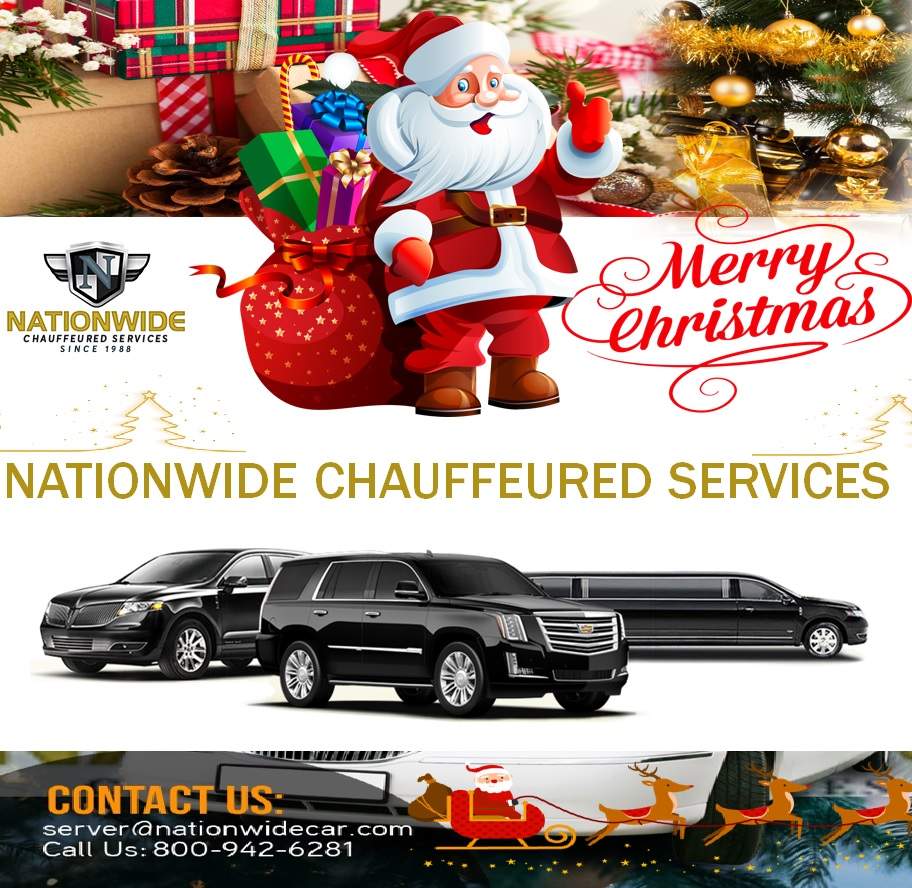Merry Christmas from Nationwide Chauffeured Services