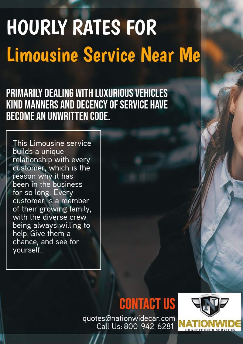 Hourly Rates For Limousine Services Near Me