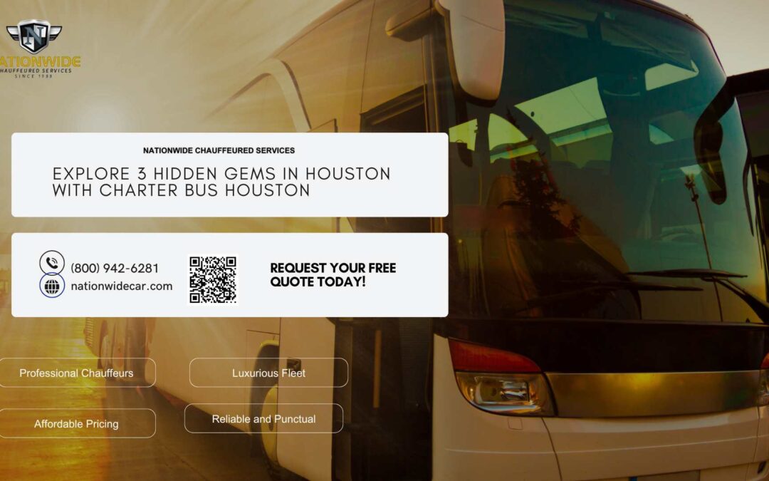 Explore 3 Hidden Gems in Houston with Charter Bus Houston